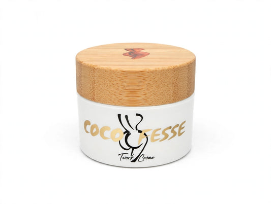 Coco Fesse Twerk Crème Deluxe Miniature – 0.7 oz / 20 g travel-size jar, front view